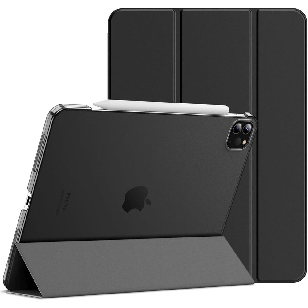 JETech Case for iPad Pro 11 Inch 4th 3rd 2nd 1st Gen Smart Cover Stand Black